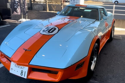 Gulf カラーのコルベットとインサイト　～ THE 徳川 RUN ～参加車両から