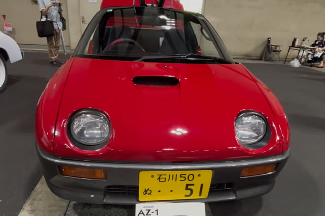 2024年の展示車です。会場の雰囲気を味わってください。その12